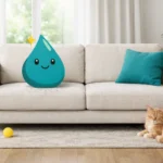 Čištění sedačky po psovi a kočce