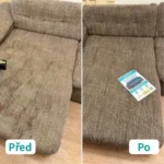 Sedačka před a po